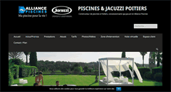 Desktop Screenshot of piscineplaisir.fr